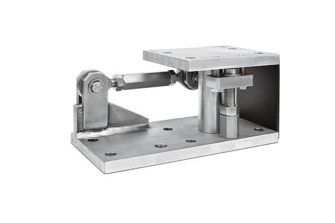 Bộ gá loadcell PR 6043 dòng MiniFLEXLOCK cao cấp nhập khẩu Đức tích hợp cơ cấu thanh ràng buộc lực ngang.