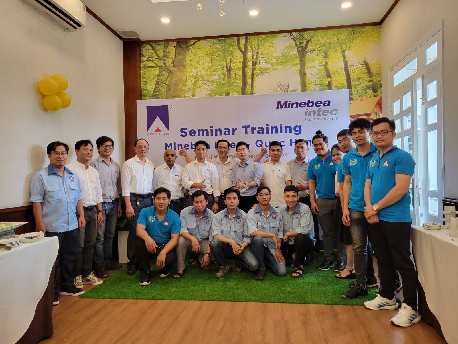 Training Minebea Intec in Quoc Hung