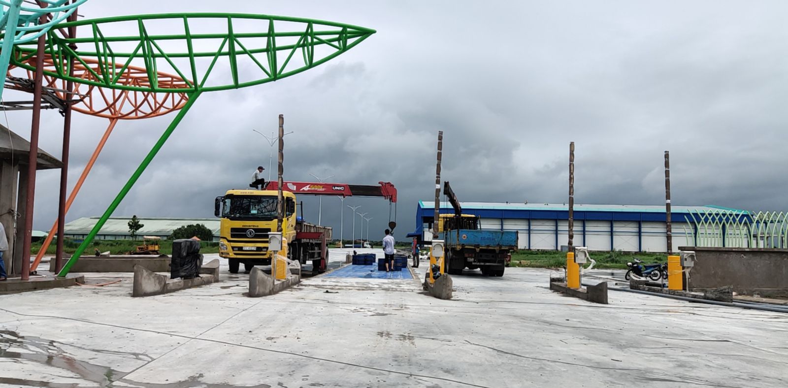 Cân xe tải gần đây: Dịch vụ nhanh chóng kịp thời cho doanh nghiệp vận tải